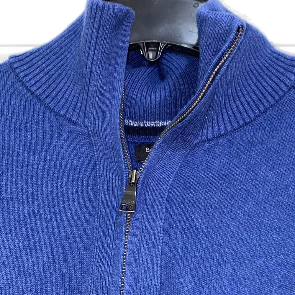 Banana Republic cotton cashmere blend blue sweater size XLarge